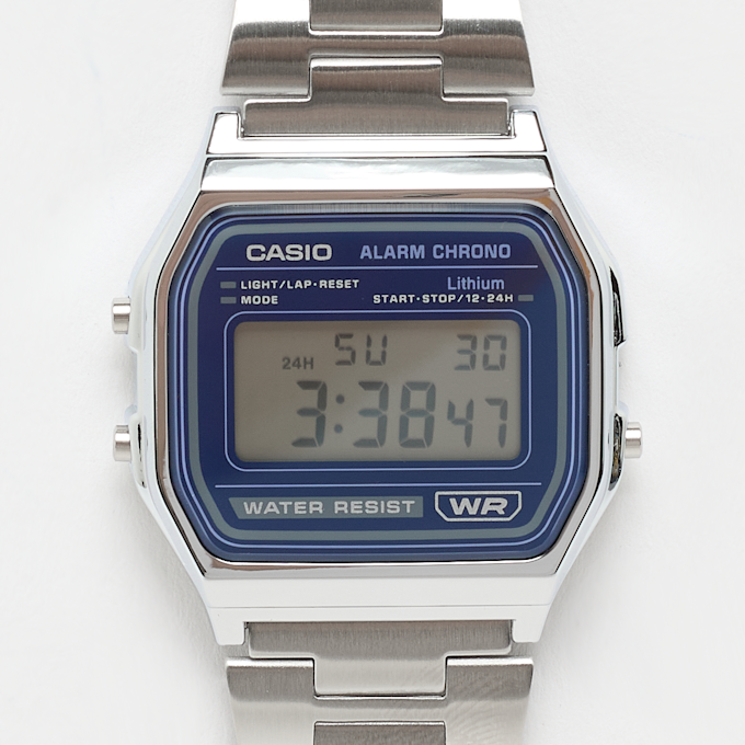 CASIO A158WEA-2EF blauw 105379 1