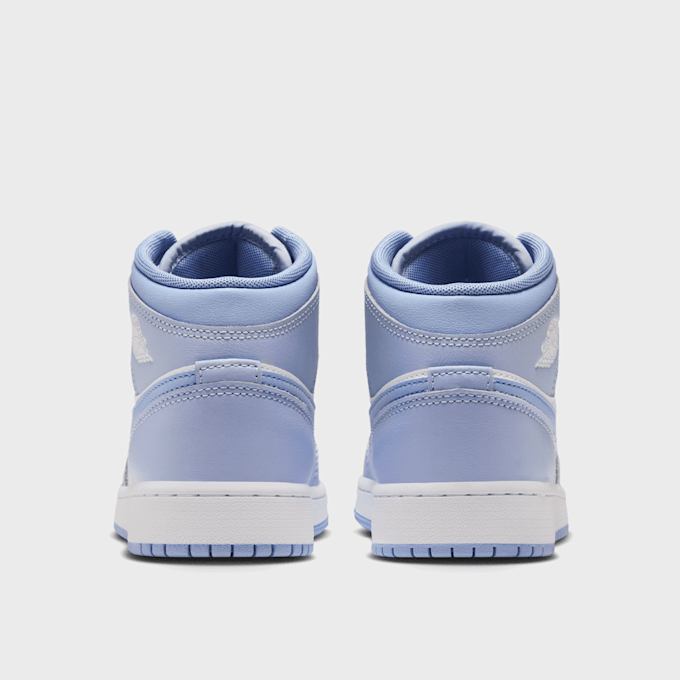 Jordan Air Jordan 1 Mid (GS) hydrogen blue/white/aluminum niebieski 105358 4