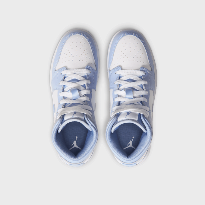 Jordan Air Jordan 1 Mid (GS) hydrogen blue/white/aluminum azul 105358 6
