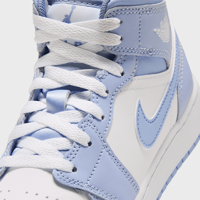 Jordan Air Jordan 1 Mid (GS) hydrogen blue/white/aluminum niebieski 105358 7