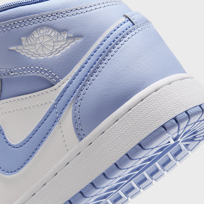Jordan Air Jordan 1 Mid (GS) hydrogen blue/white/aluminum niebieski 105358 8