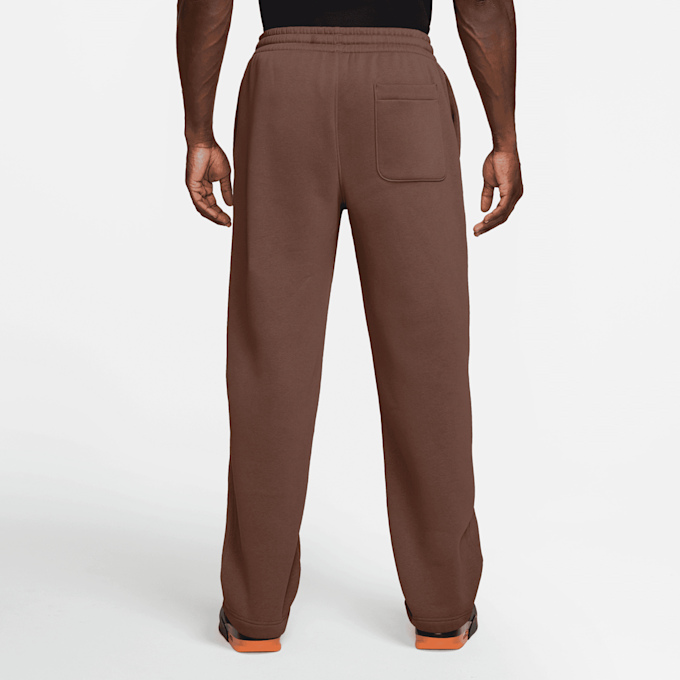 Nike Brooklyn Statement Fleece Open Hem Pant Marrone 105513 2