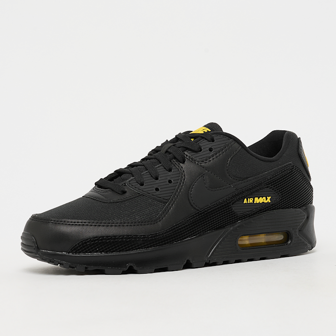 Nike Air Max 90 black/black//chrome yellow Blau 105451 2