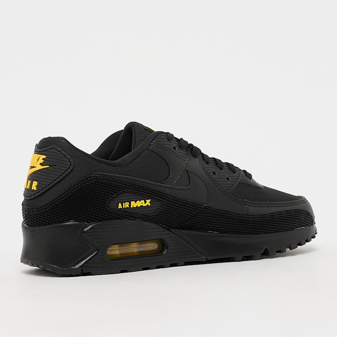 Nike Air Max 90 black/black//chrome yellow Blau 105451 3