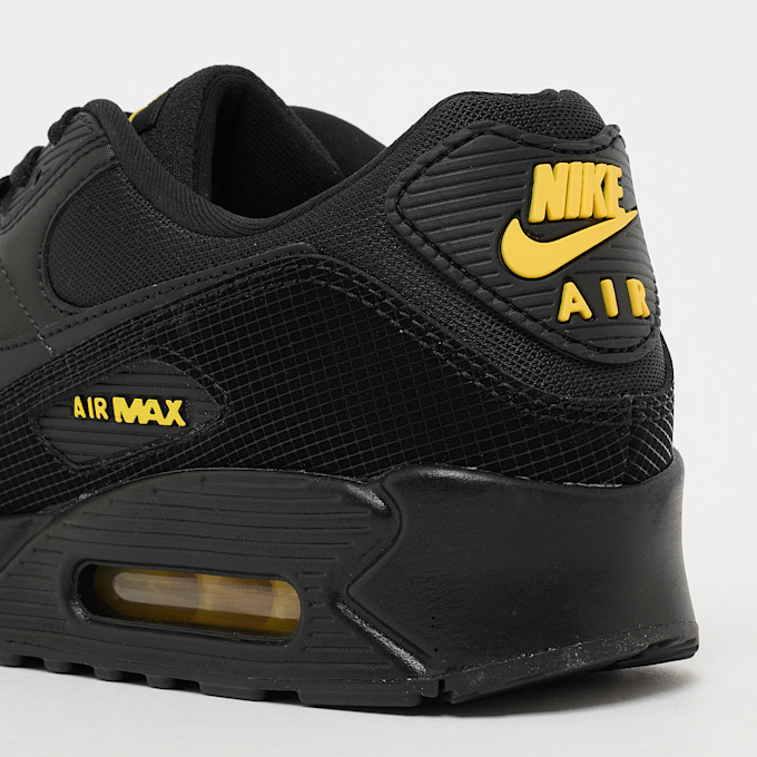 Nike Air Max 90 black/black//chrome yellow bleu 105451 7