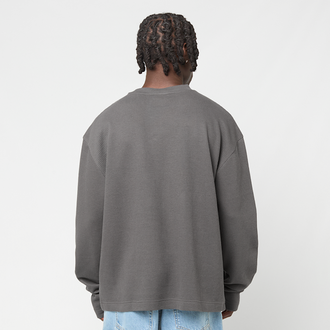 K1X Tag Logo Waffle Longsleeve grau 105562 2