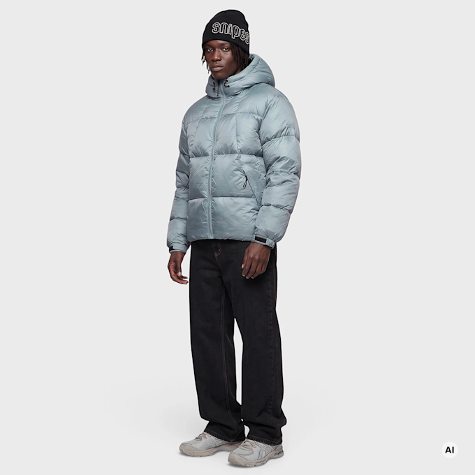 K1X Tag Logo Shiny Puffer iceblue Blau 105572 7