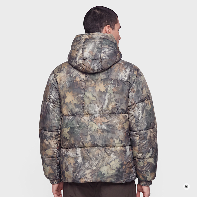 K1X Tag Logo Shiny Puffer camuflaje 105570 2