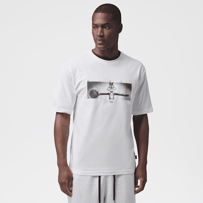 Nike Brooklyn Space Jam Wings Short Sleeve Crew zwart 105488 1