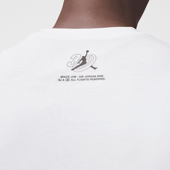 Nike Brooklyn Space Jam Wings Short Sleeve Crew negro 105488 6