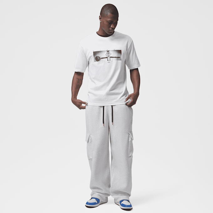 Nike Brooklyn Space Jam Wings Short Sleeve Crew Nero 105488 7