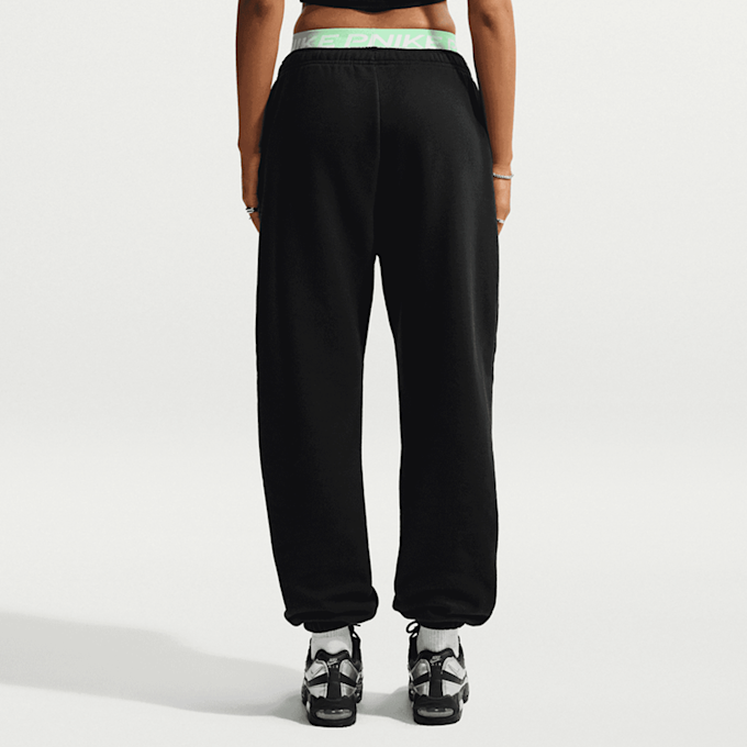 Nike Studio Fleece Medium Weight High-Rise Oversized Cuffed Pants czarny 105548 2