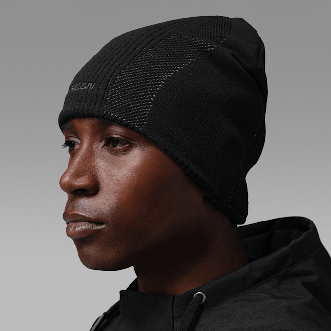 Jordan U J PEAK BEANIE DGGR black siva 105477 4