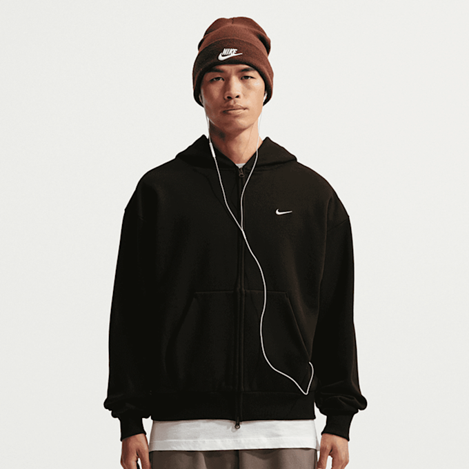 Nike Solo Swoosh Full-Zip Hoodie czarny 105734 1