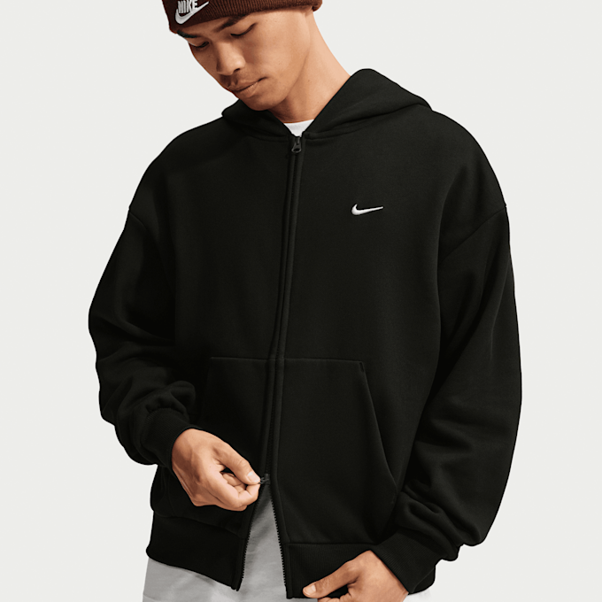 Nike Solo Swoosh Full-Zip Hoodie noir 105734 6