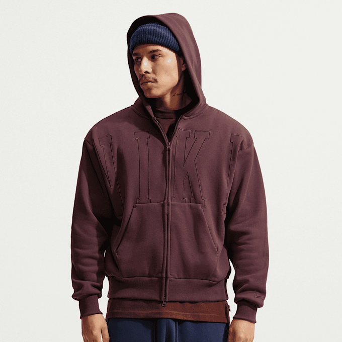 Nike Solo Full-Zip Graphic Hoodie rosso 105748 1