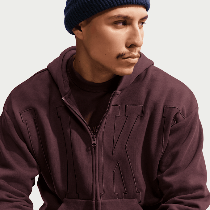 Nike Solo Full-Zip Graphic Hoodie rosso 105748 3