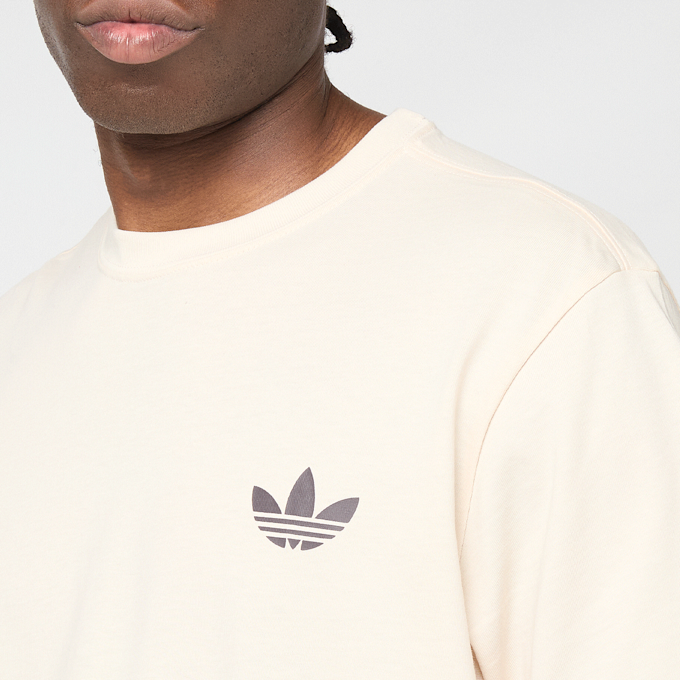 adidas Originals Tri-Logo Graphic T-Shirt beige 106012 3