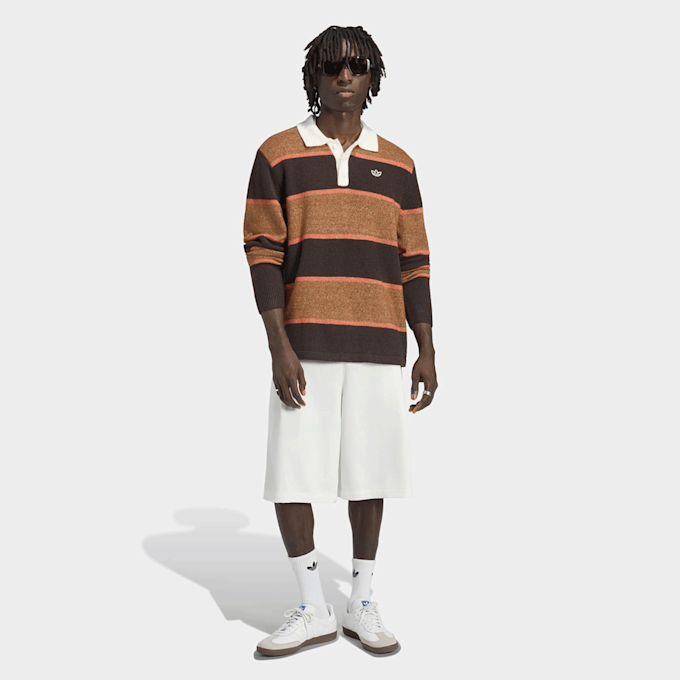 adidas Originals Knitted Polo castanho 106118 5