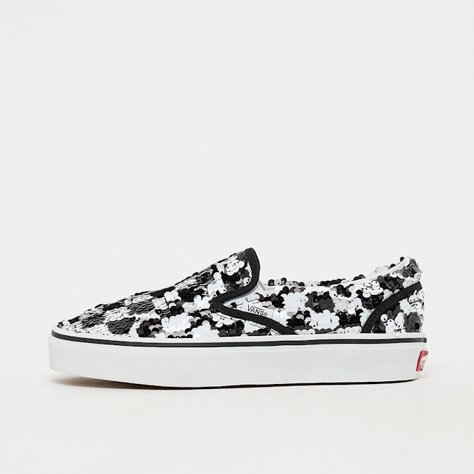 Vans Classic Slip-On checkerboard sequins black/true white preto 106138 1