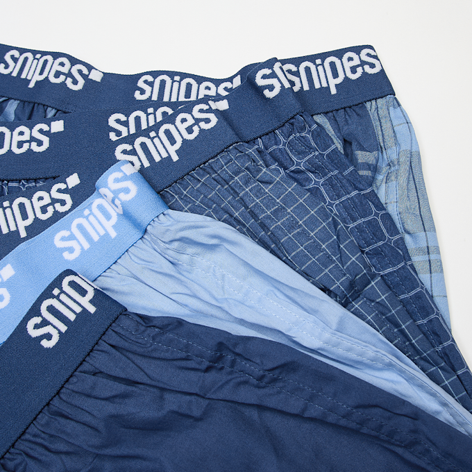 SNIPES 5 PACK - Woven Boxer plava 106218 2