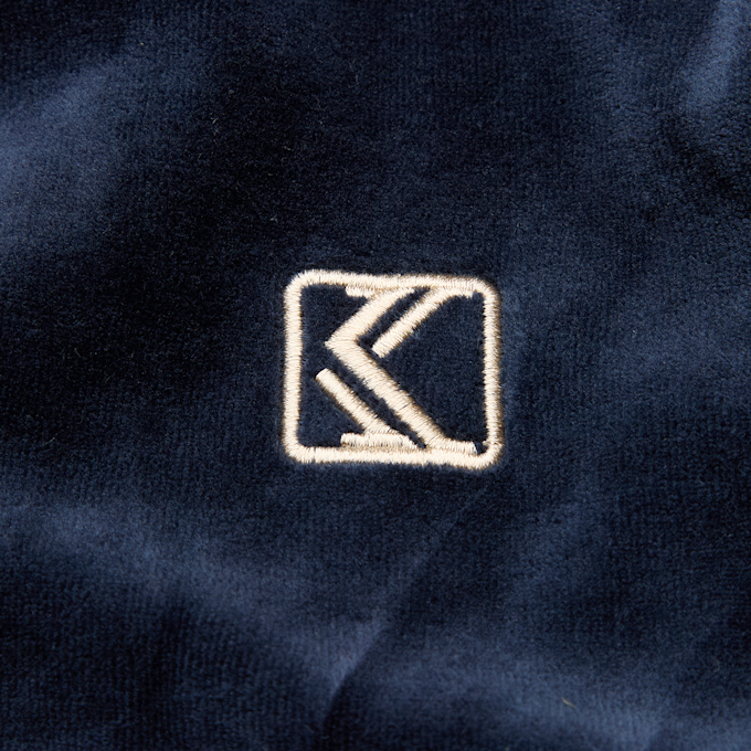 Karl Kani OG Velour Raglan Trackjacket bleu 106246 4