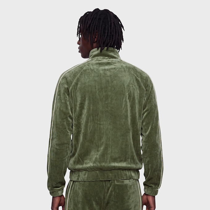 Karl Kani OG Velour Raglan Trackjacket vert 106250 2