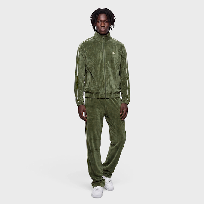 Karl Kani OG Velour Raglan Trackjacket zelena 106250 4