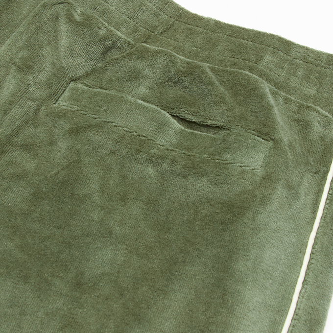 Karl Kani OG Velour Straight Leg Trackpants Grün 107545 4