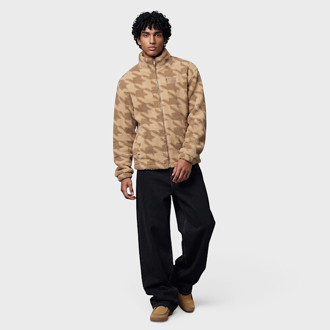 Karl Kani Signature Houndstooth Teddy Troyer bež 106263 5
