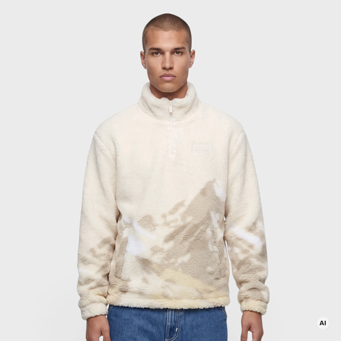 Karl Kani Signature Mountainscape Teddy Troyer beż 106255 1