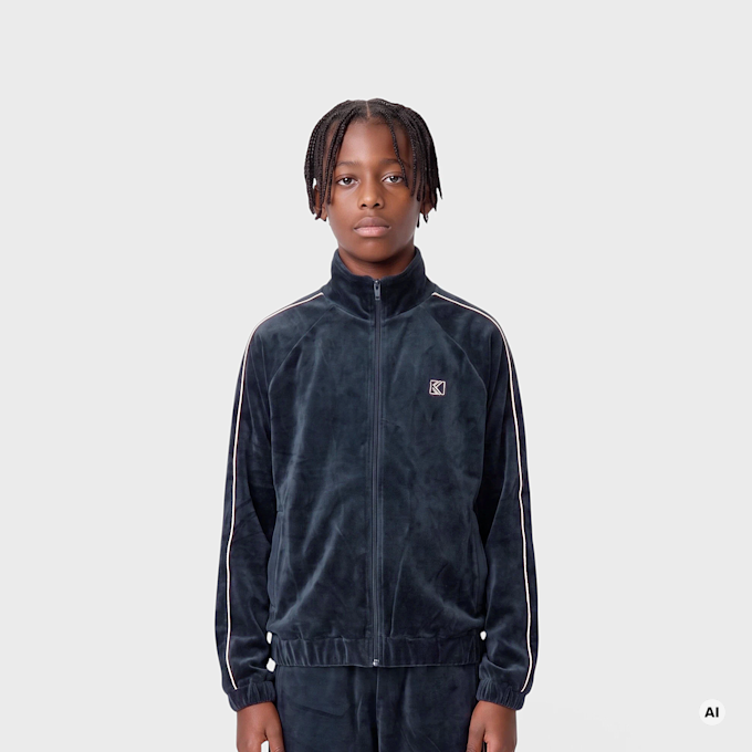 Karl Kani OG Velour Trackjacket plava 106905 1