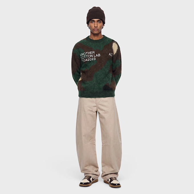 Another Cotton Lab Another Tarn Knit Sweater zelena 107034 4