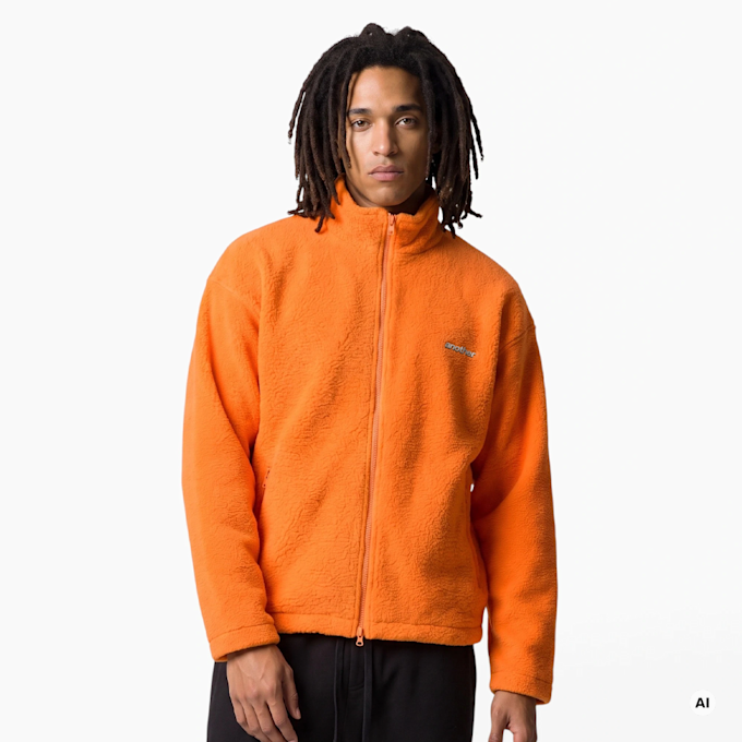 Another Cotton Lab Premium Fleece Jacket arancia 107039 1