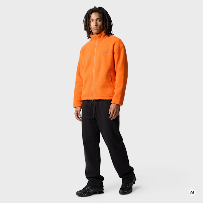 Another Cotton Lab Premium Fleece Jacket naranja 107039 4