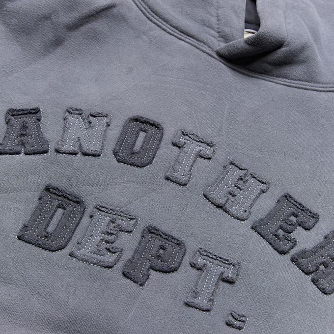 Another Cotton Lab Another Dept. Hoodie blauw 107050 3