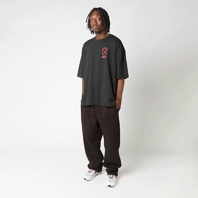 Nike   85 Oversized Graphic Crew-Neck Sweatshirt nero 107041 5