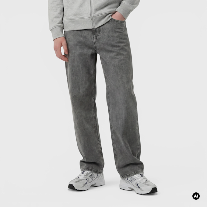 Urban Classics 90's Jeans szary 107073 1