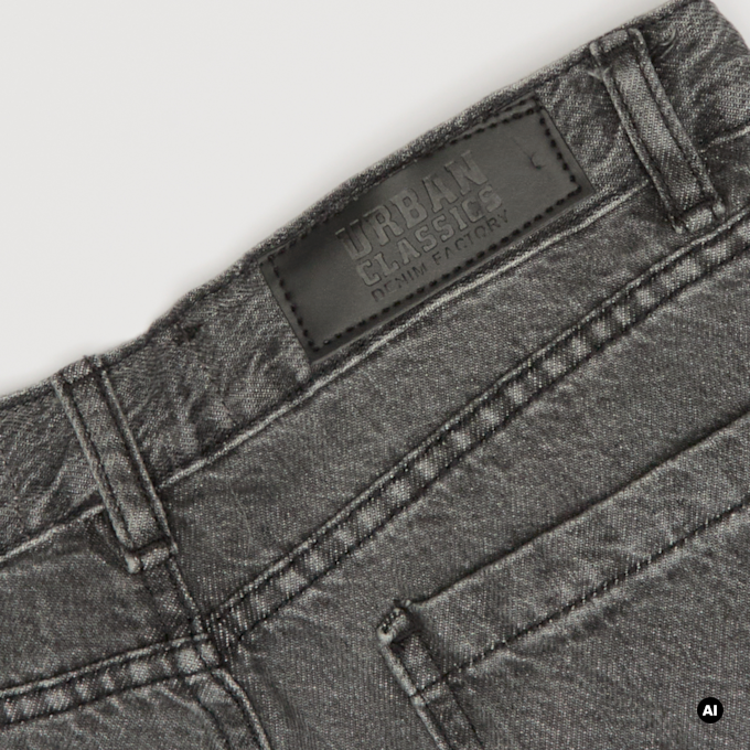 Urban Classics 90's Jeans szary 107073 5