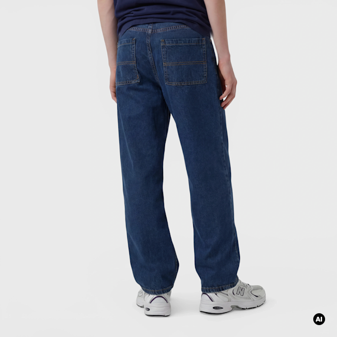 Urban Classics 90's Jeans niebieski 107076 2