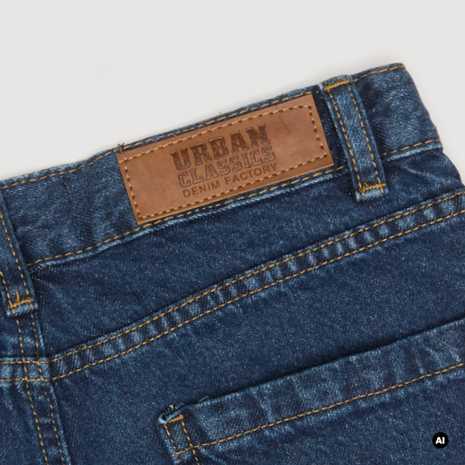 Urban Classics 90's Jeans niebieski 107076 5