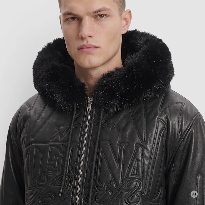 Smoke Rise Eternal Drift Hooded Bomber preto 107175 3