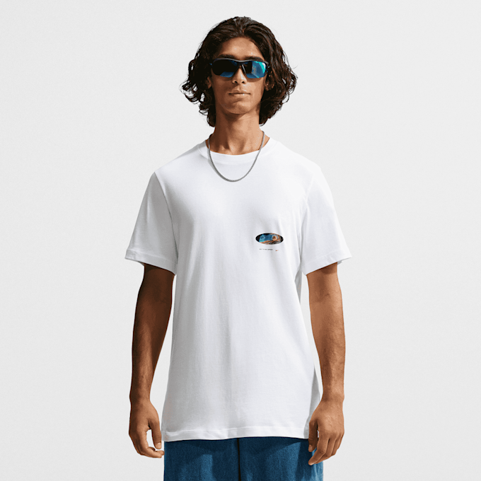 Nike   Sportswear Tee Standard Globe wit 107317 2