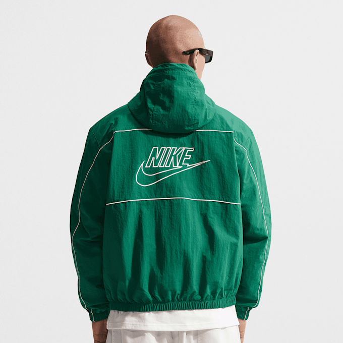 Nike   Club Athlete Hooded Jacket zielony 107393 2