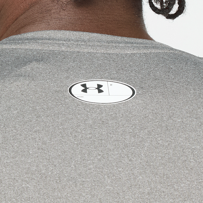 Under Armour UA HG Armour Comp SS black gris 107536 4