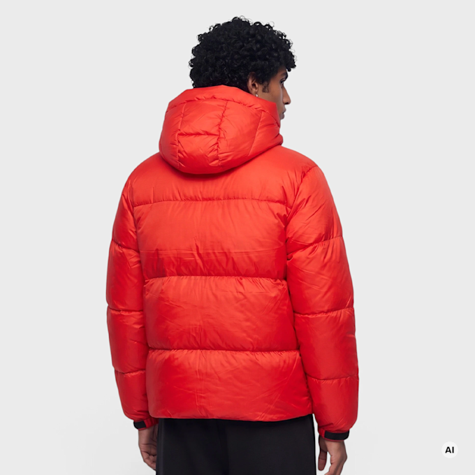 zəяo si:x nœf ZSN Puffer Jacket vermelho 107577 2