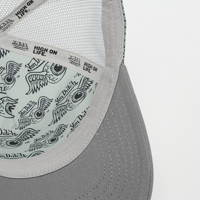 Von Dutch Originals Trucker Solid Logo grau 107596 3