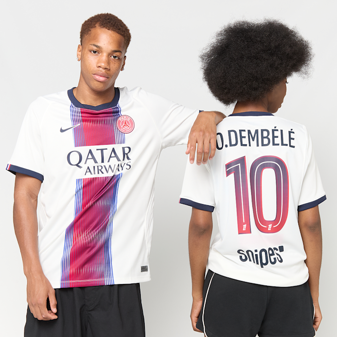 Nike   Dembélé / No. 10 / PSG Nike Away Stadium 2026/27 bianco 107736 1