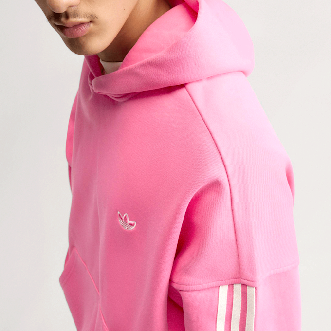 adidas Originals adiSignature 3 Stripes Hoodie Różowy intensywny 107859 3