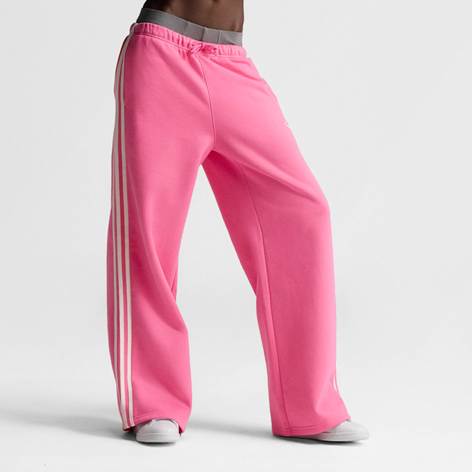 adidas Originals 3-Stripes Fleece Sweatpant Pink 107929 1